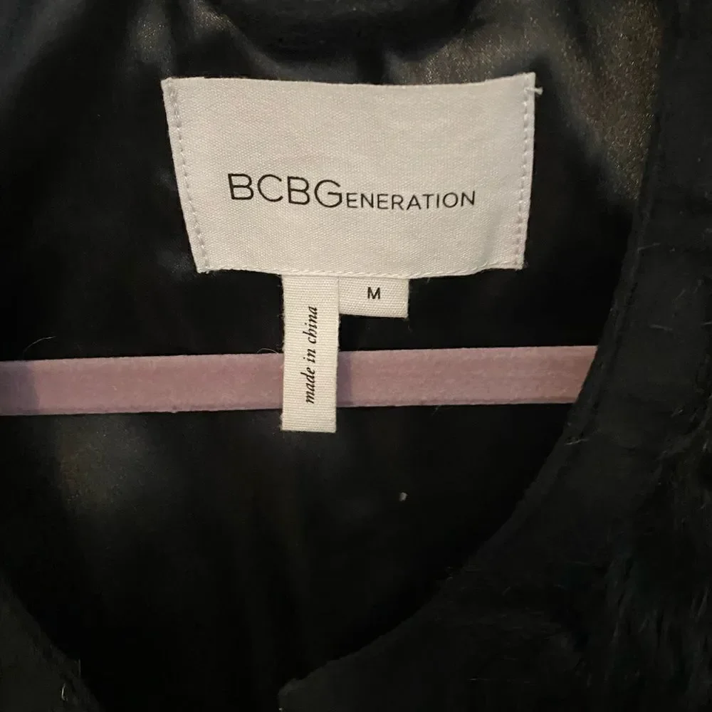 BCBGeneration fur vest